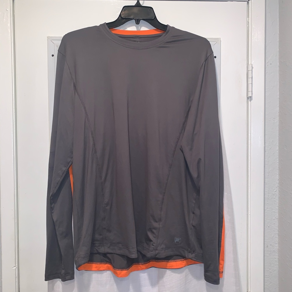 Men’s Fila Athletic Long Sleeve Shirt Size L
